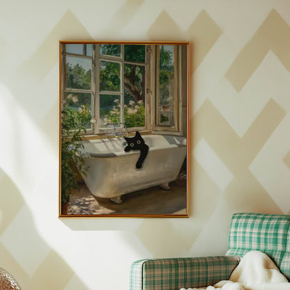 Cat Garden Bathtub