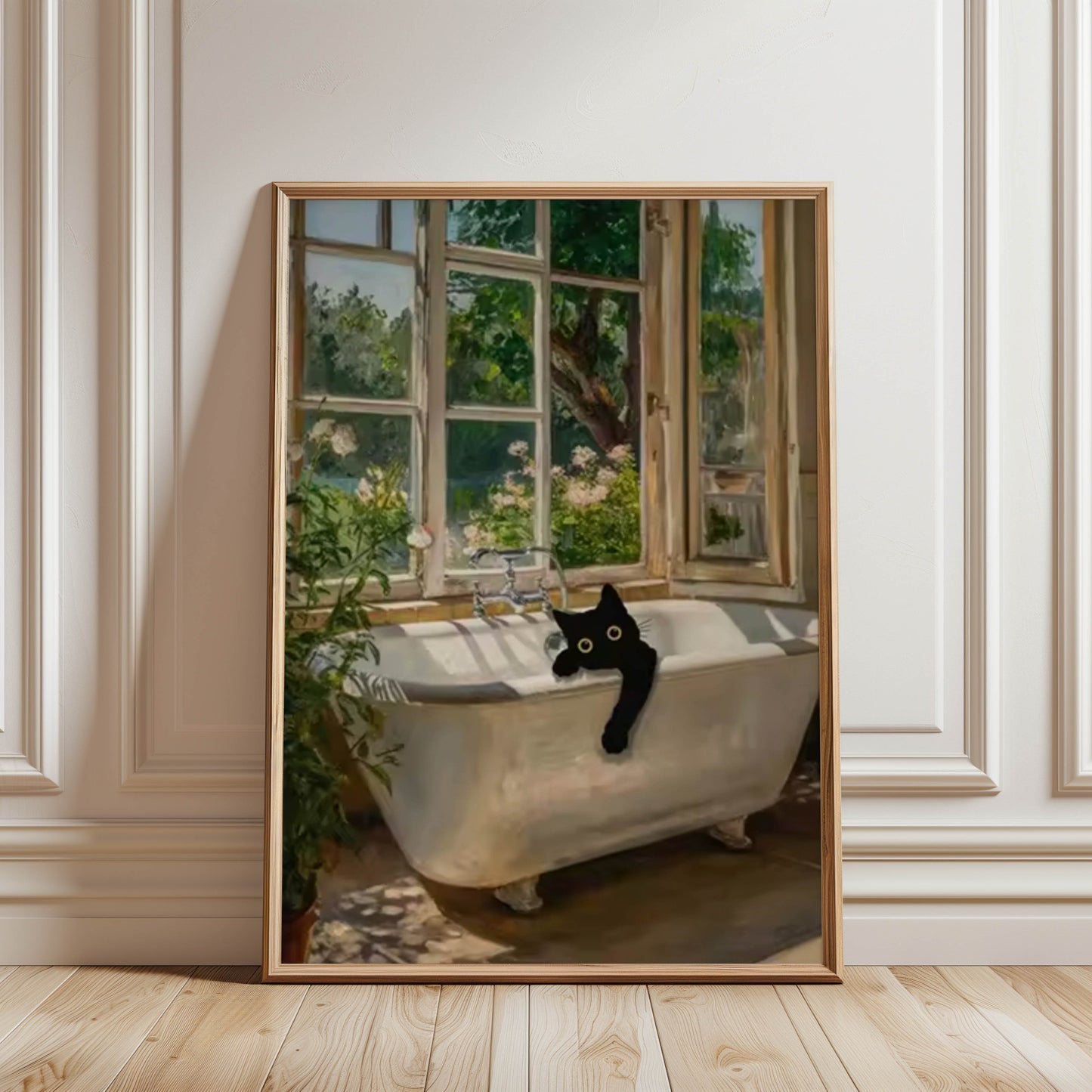 Cat Garden Bathtub