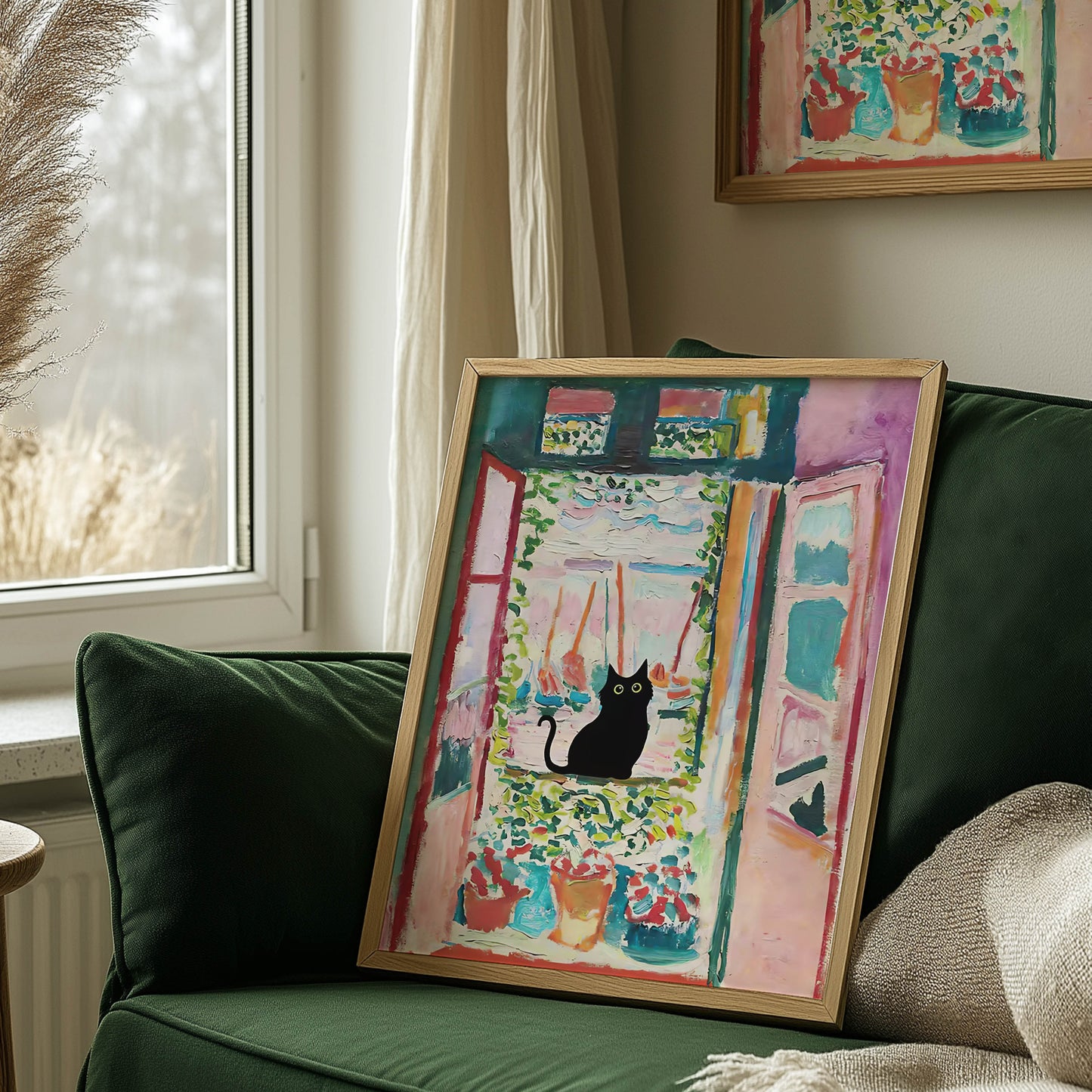 Cat Matisse Window