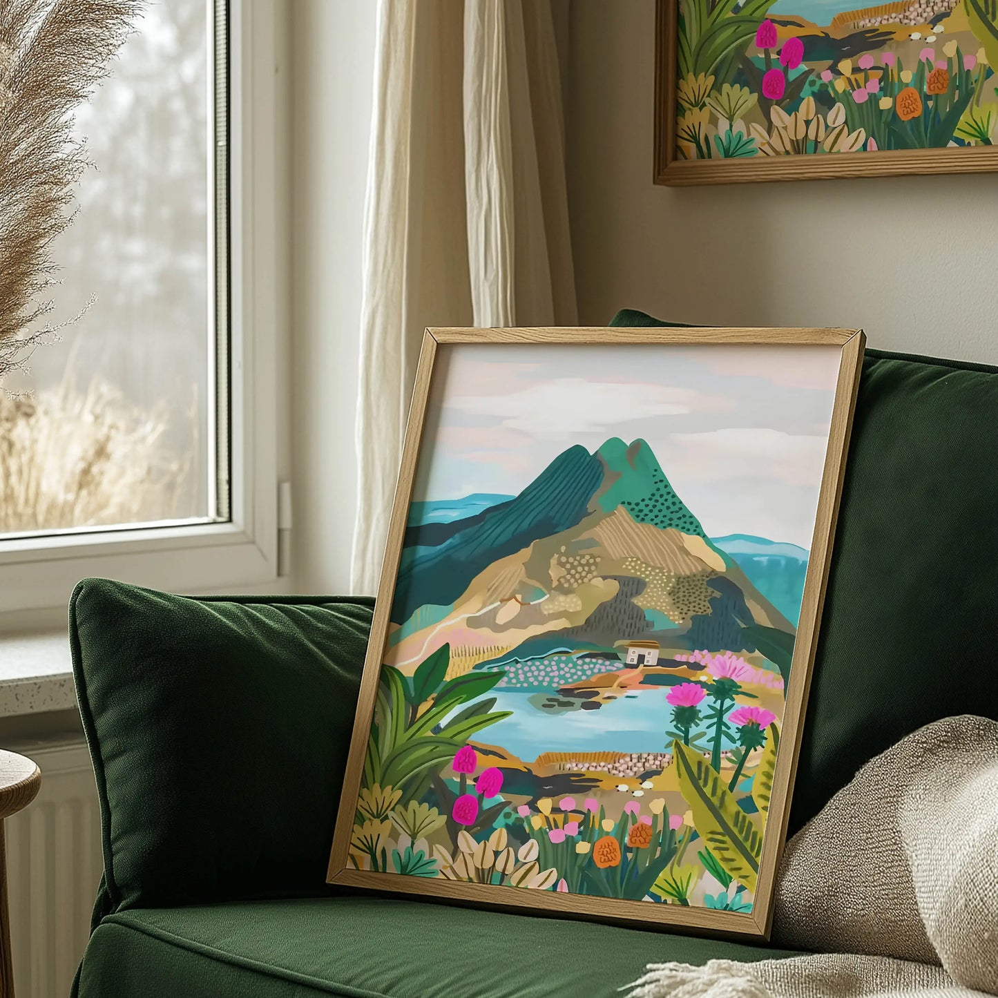 Colorful Landscape Poster