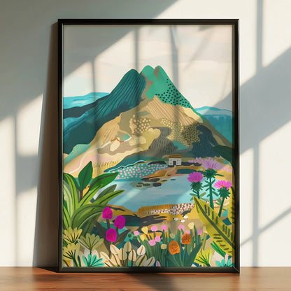 Colorful Landscape Poster