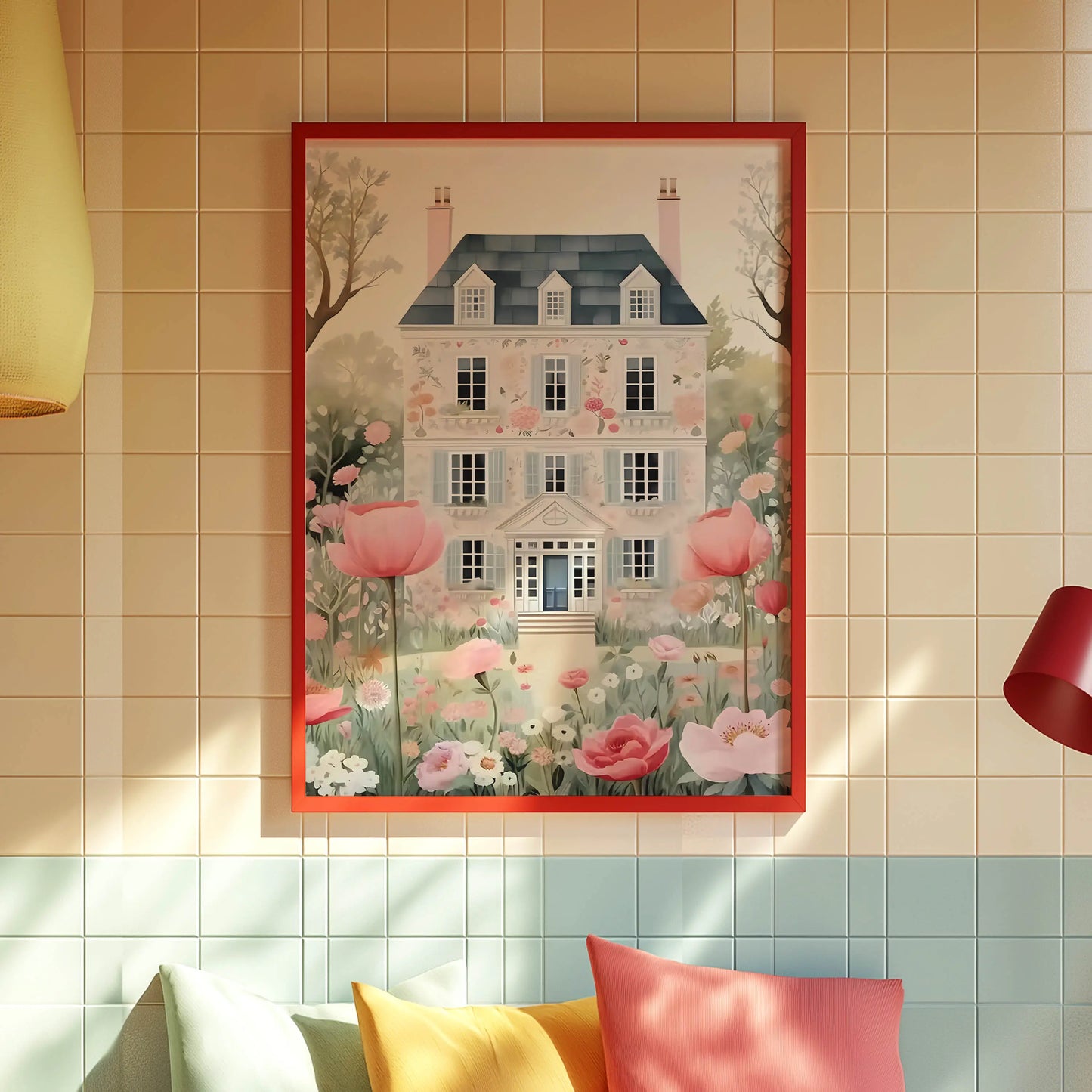 Colorful Landscape Poster
