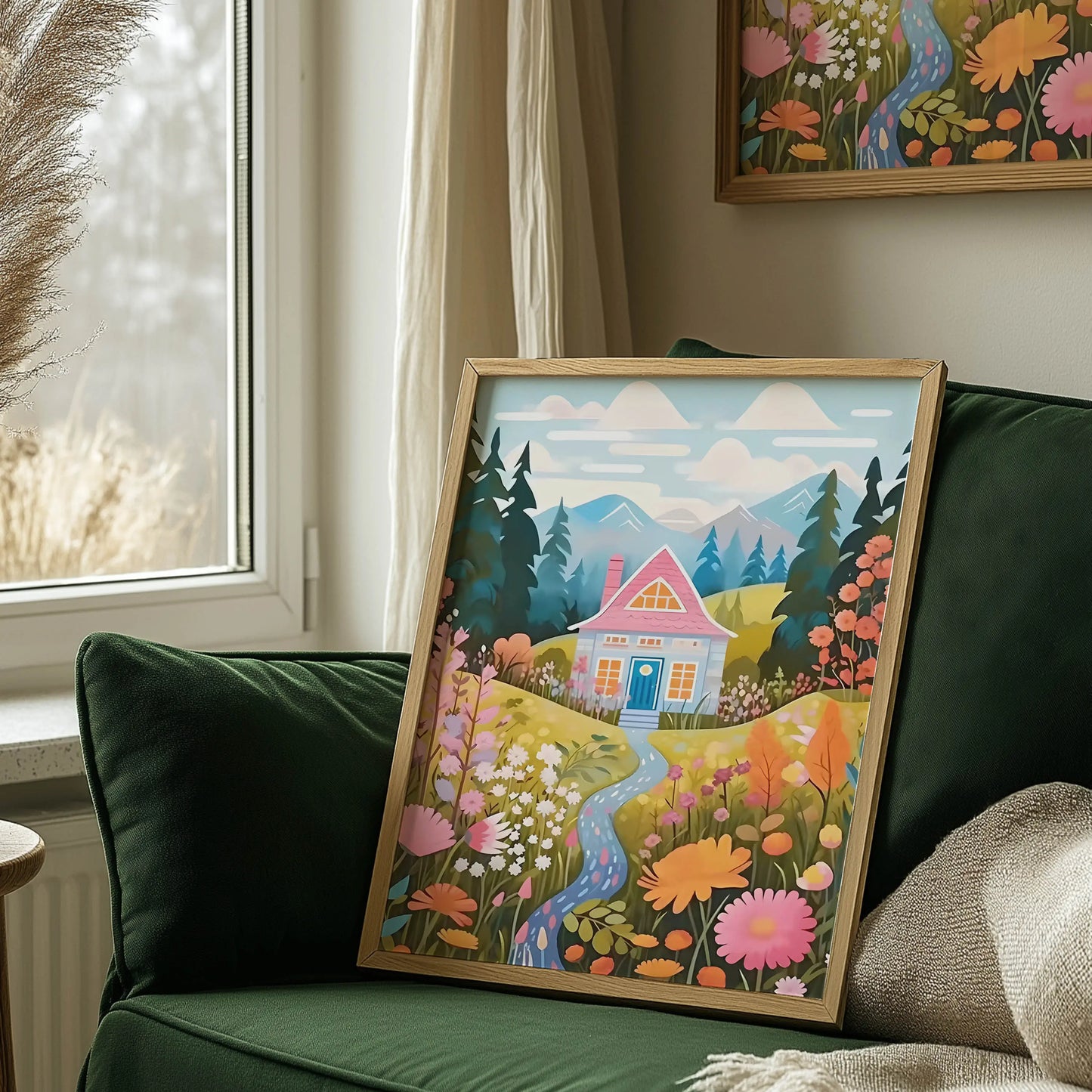 Colorful Landscape Poster