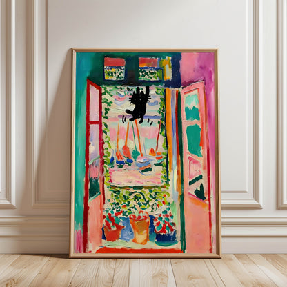 Cat Matisse Leap