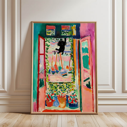 Cat Matisse Leap