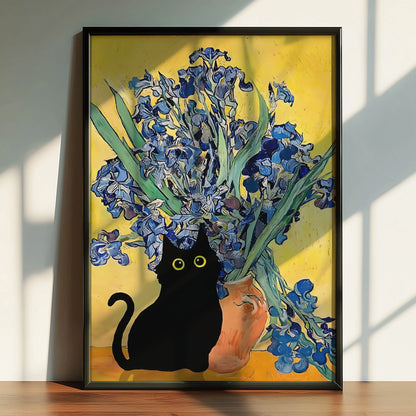 Funky Black Cat