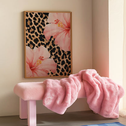 Hibiscus Leopard Print