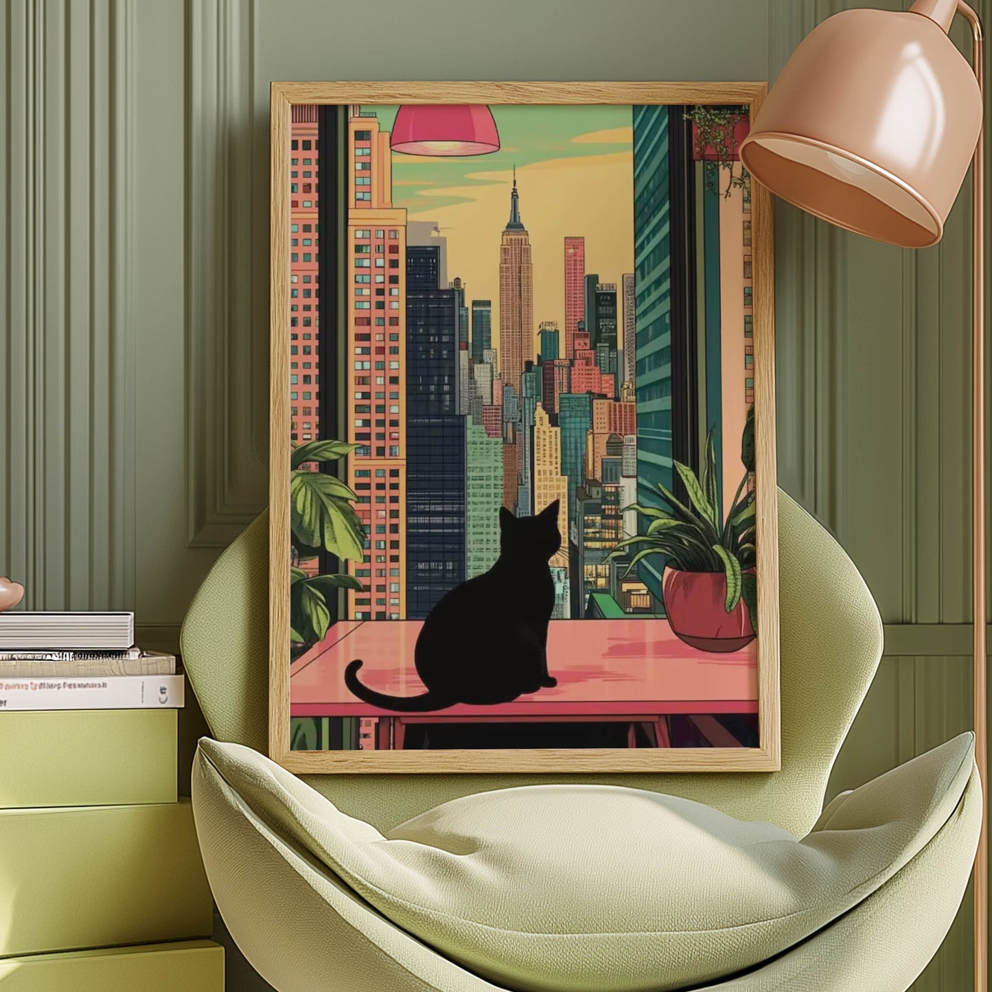 Cat New York Day