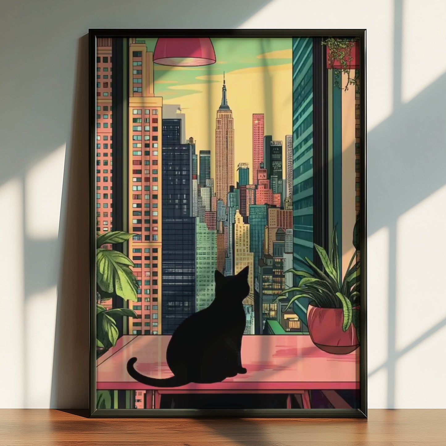 Cat New York Day