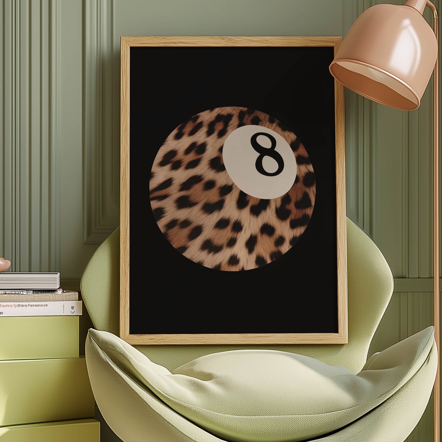 Leopard 8 Ball