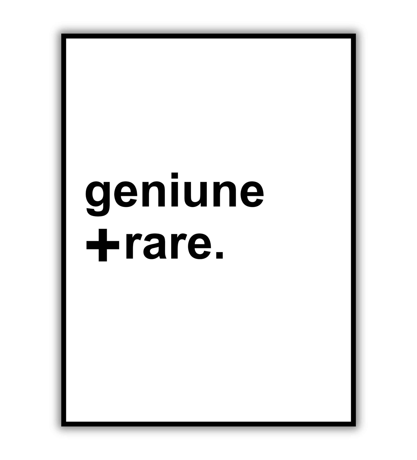 Geniune+rare