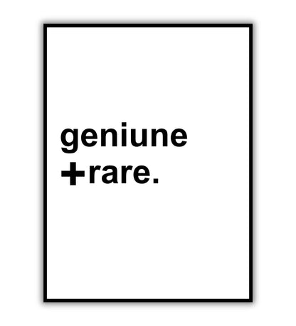 Geniune+rare