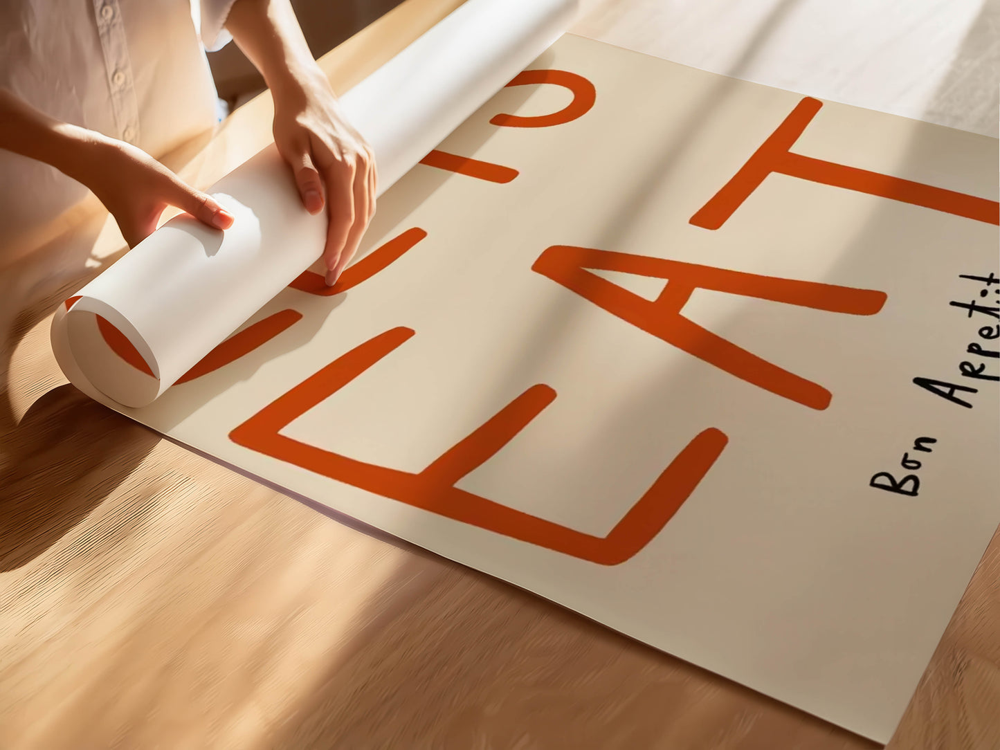 Let's Eat — Orange