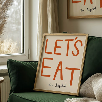 Let's Eat — Orange