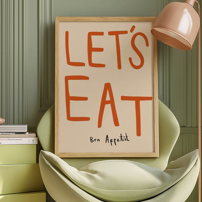 Let's Eat — Orange