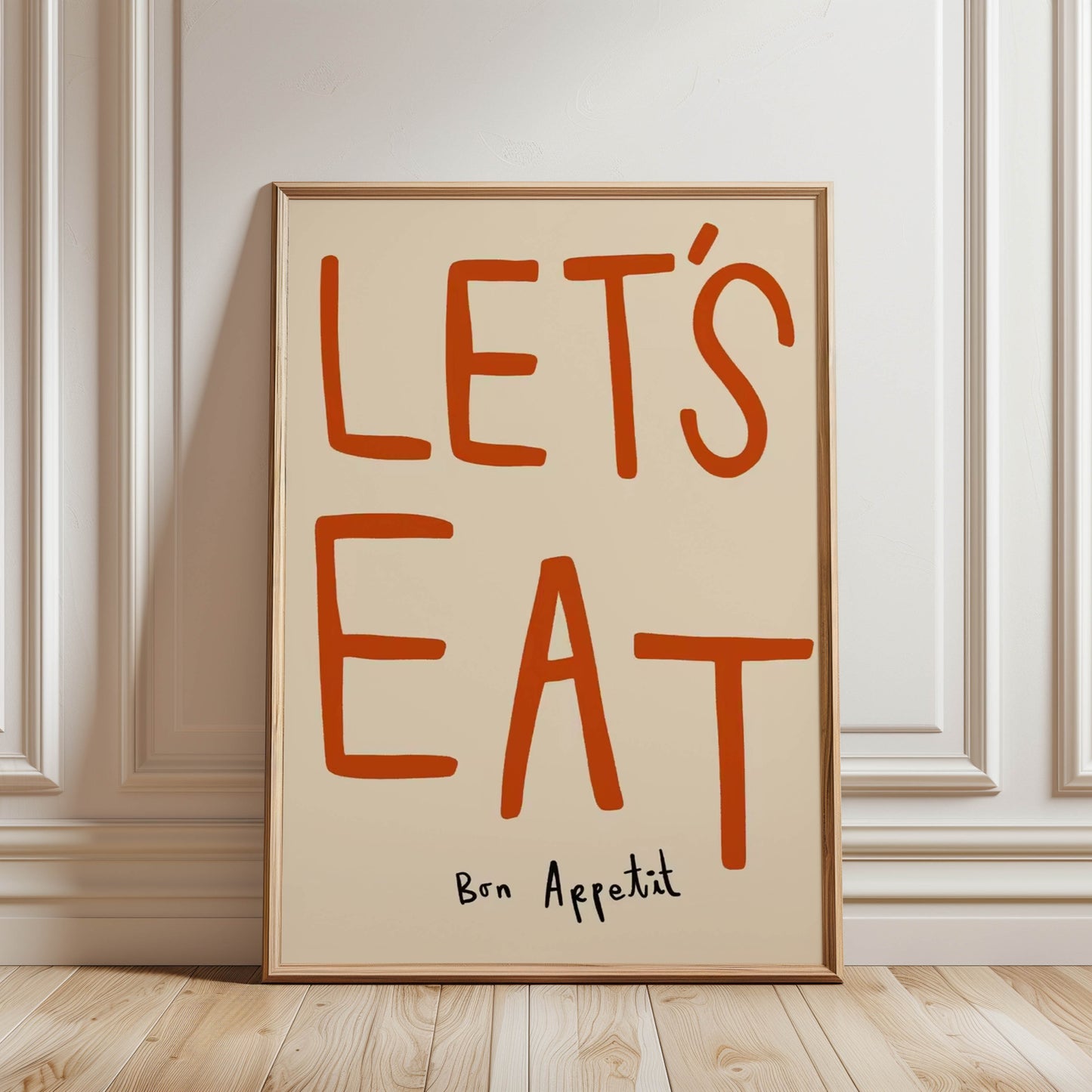 Let's Eat — Orange