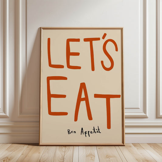 Let's Eat — Orange
