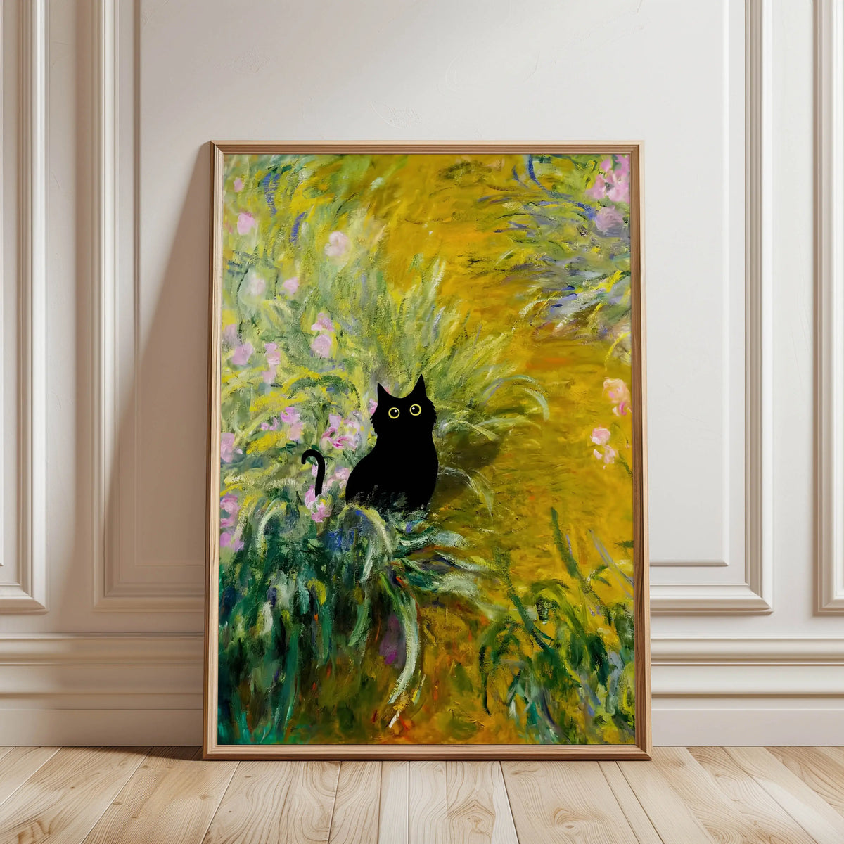 Funky Black Cat