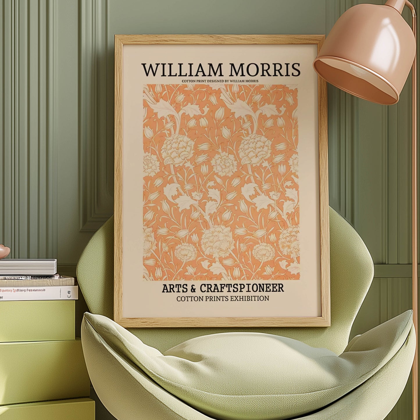 Morris Cotton Print