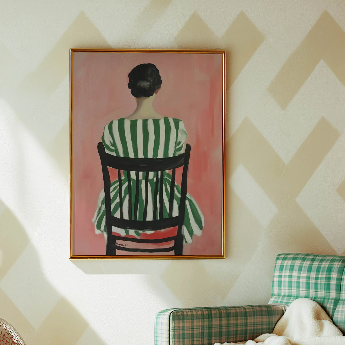 Striped Woman