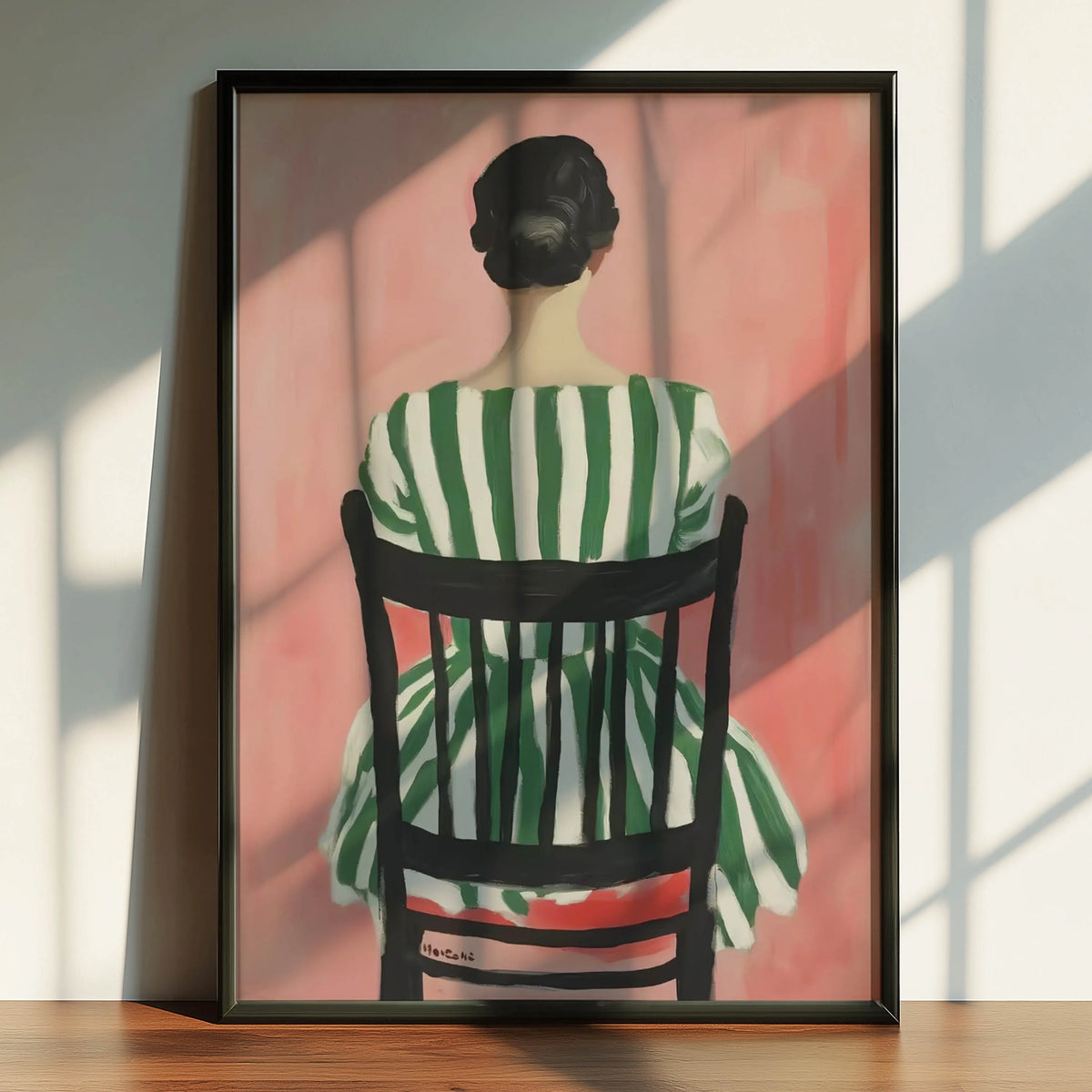 Striped Woman