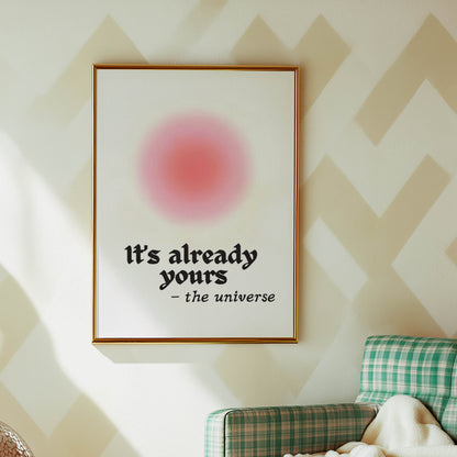 It's Already Yours
