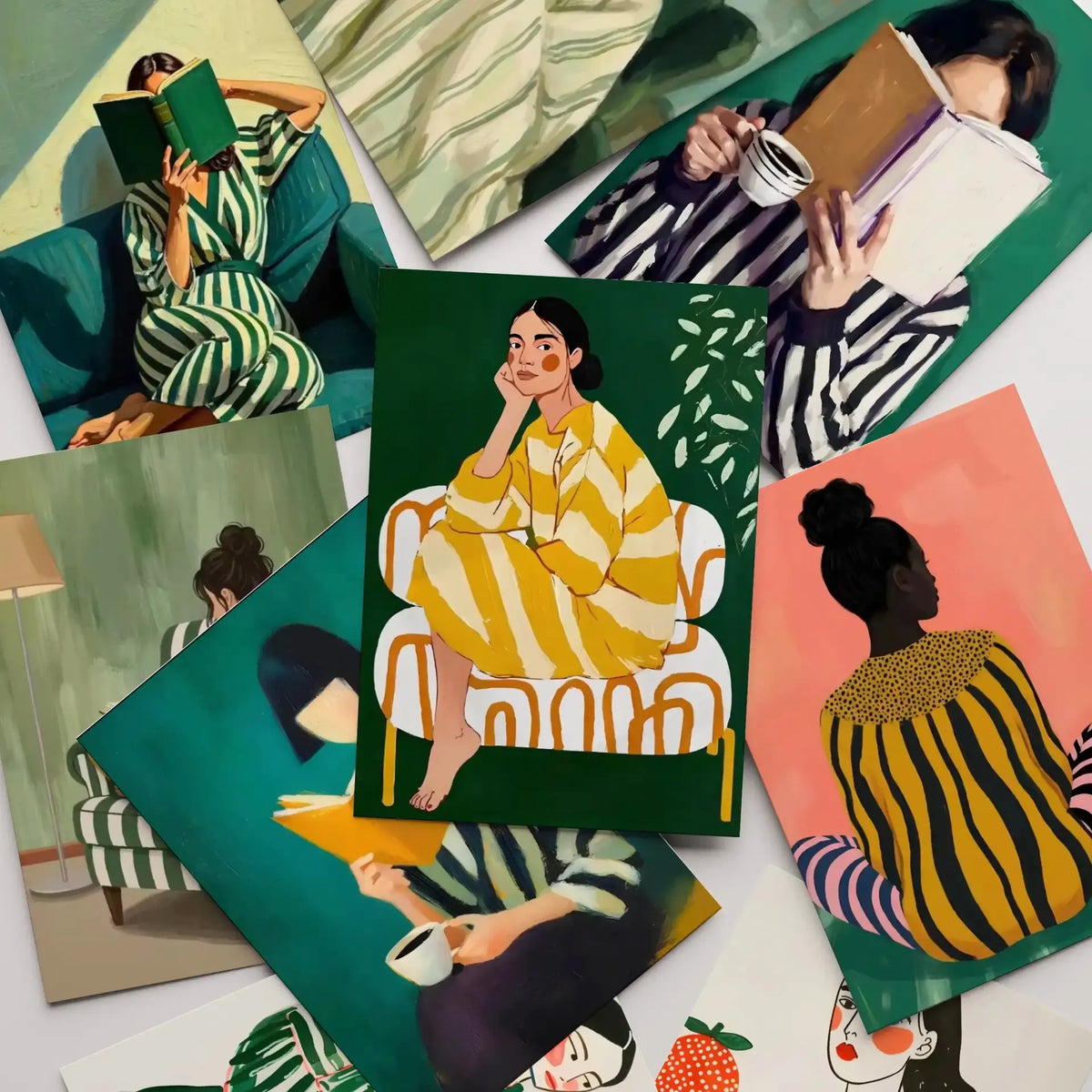 Striped Woman