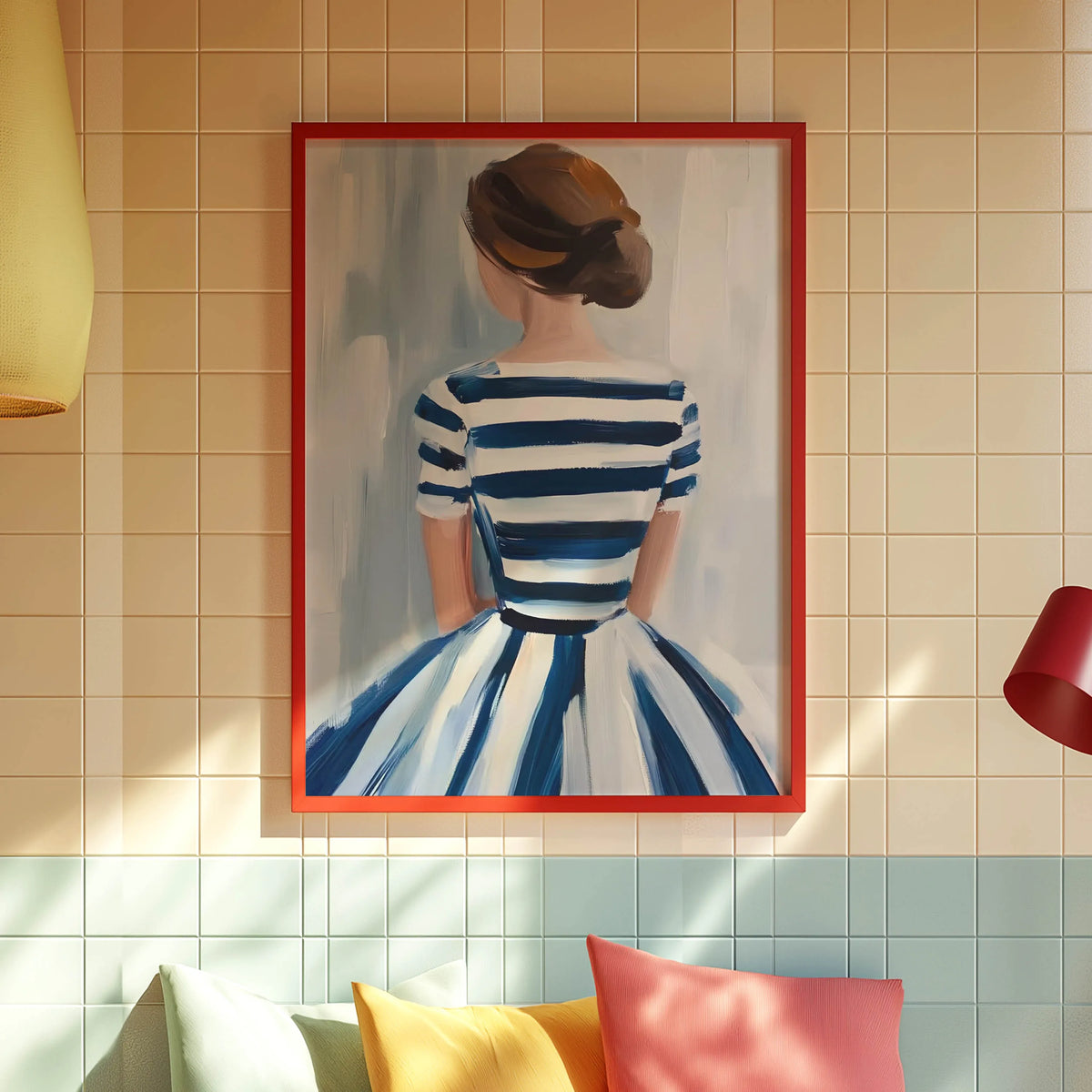 Striped Woman