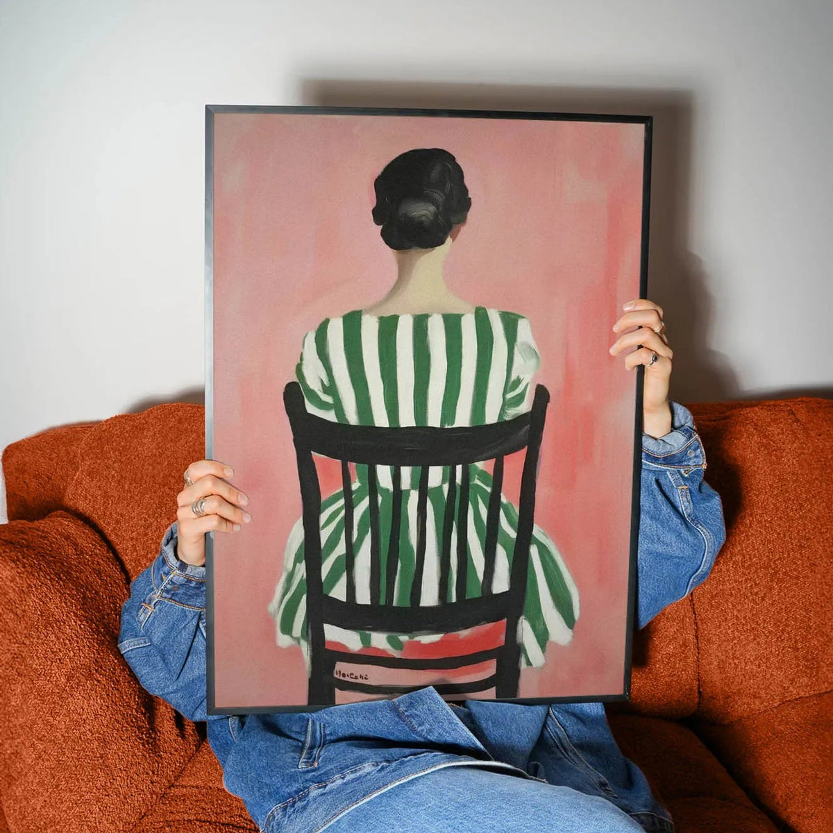 Striped Woman