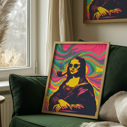 Mona Lisa Psychedelic Pipe