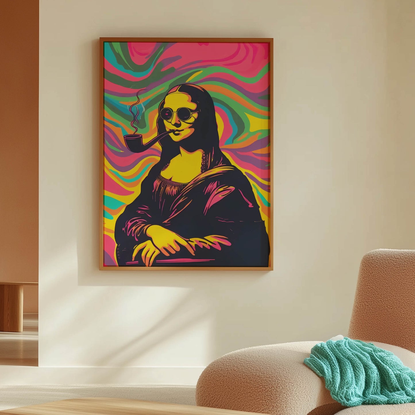 Mona Lisa Psychedelic Pipe