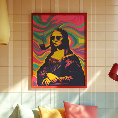 Mona Lisa Psychedelic Pipe