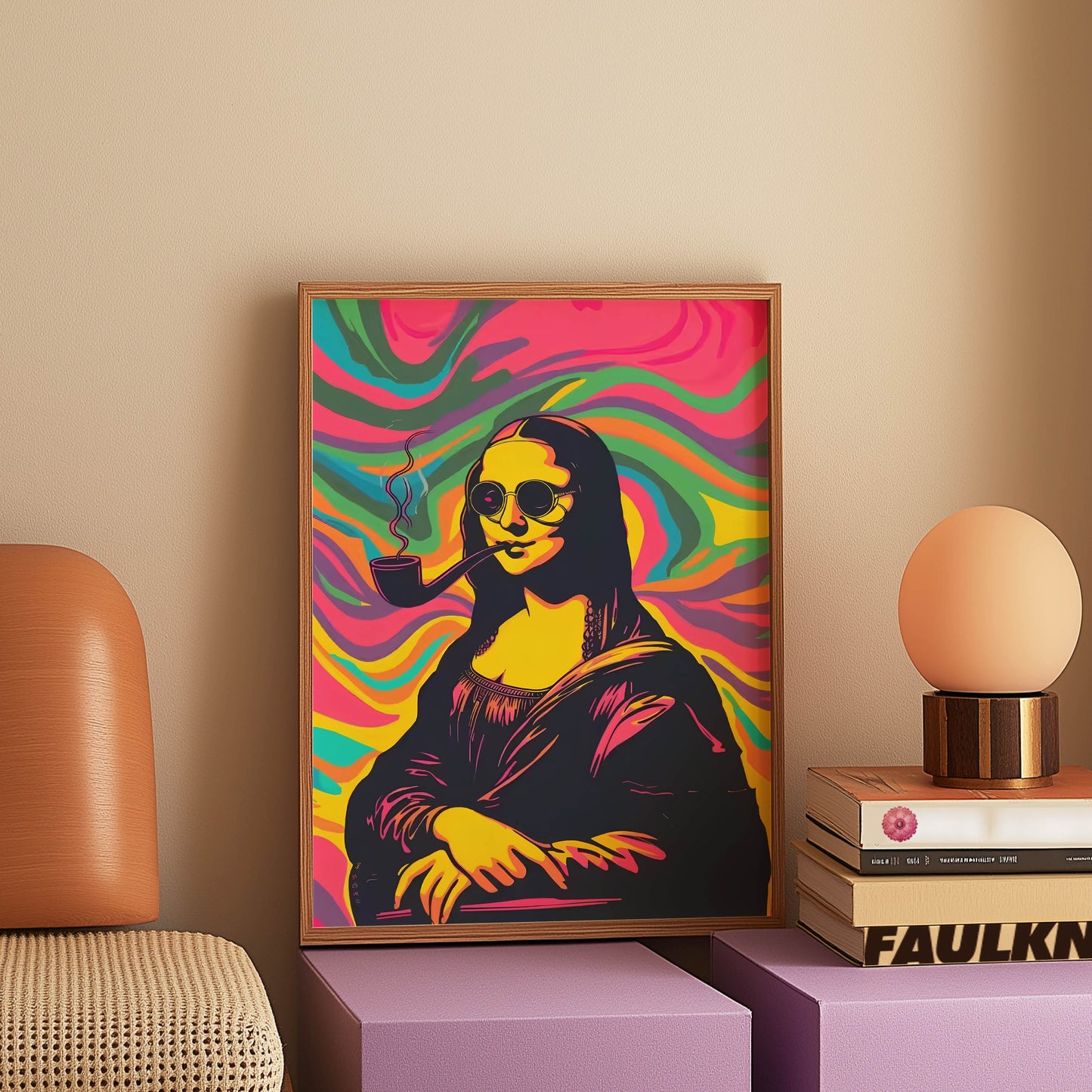 Mona Lisa Psychedelic Pipe
