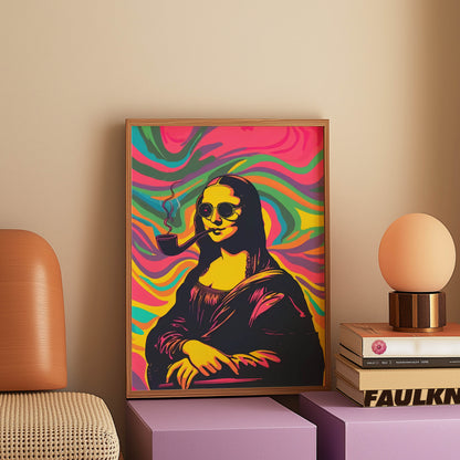 Mona Lisa Psychedelic Pipe