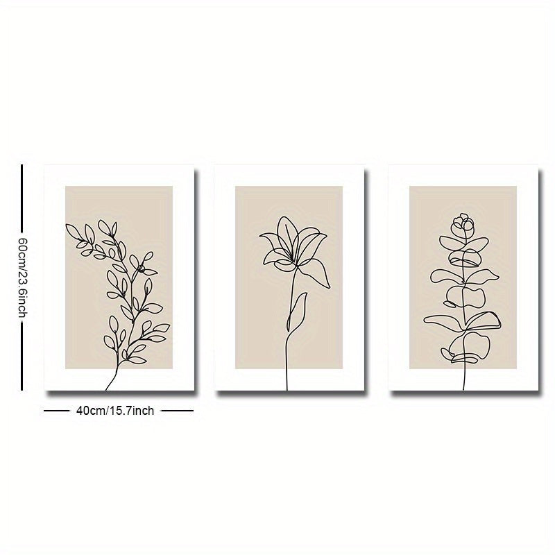 Set of 3 Boho Style Art Posters