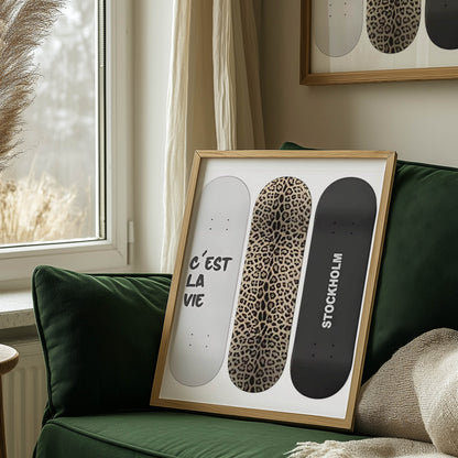 Three Skateboards