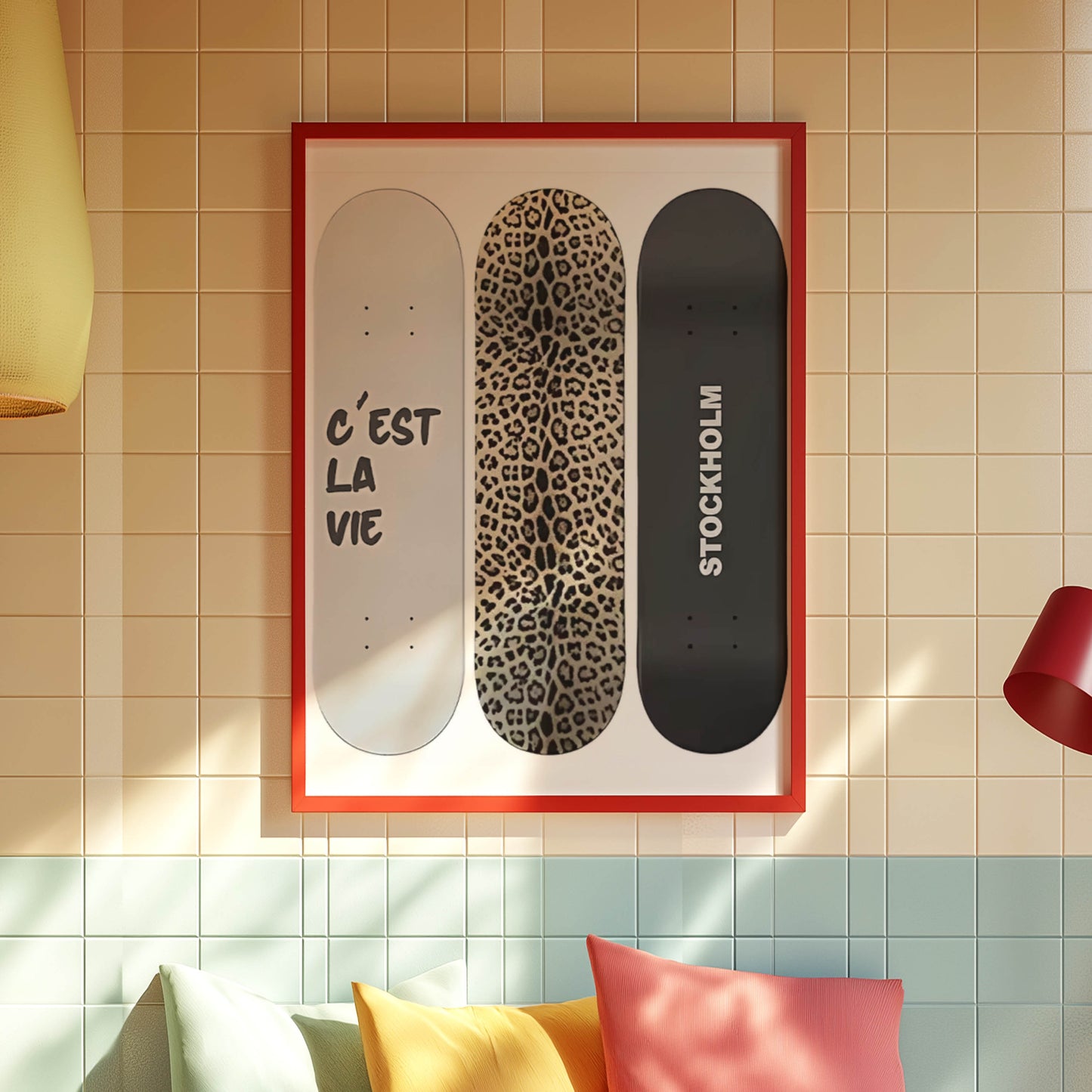 Three Skateboards