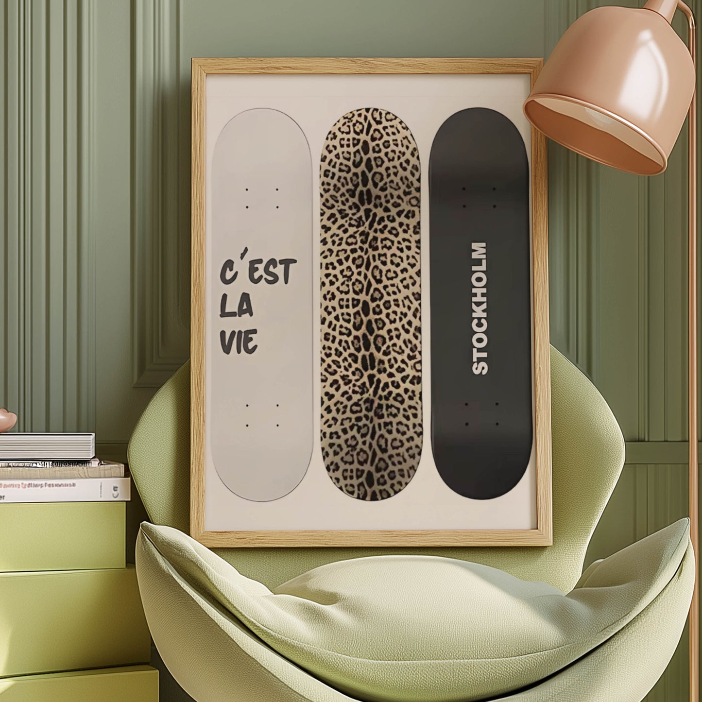 Three Skateboards