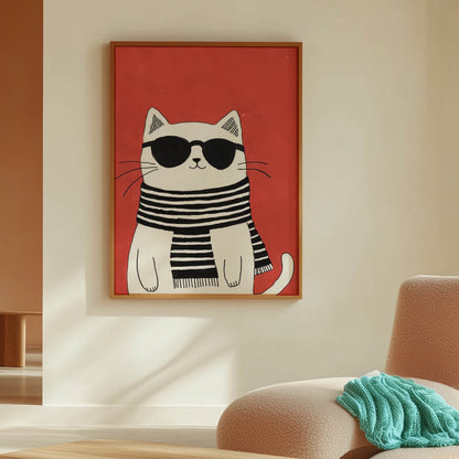 Cat With Sunglasses