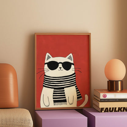 Cat With Sunglasses