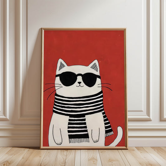 Cat With Sunglasses