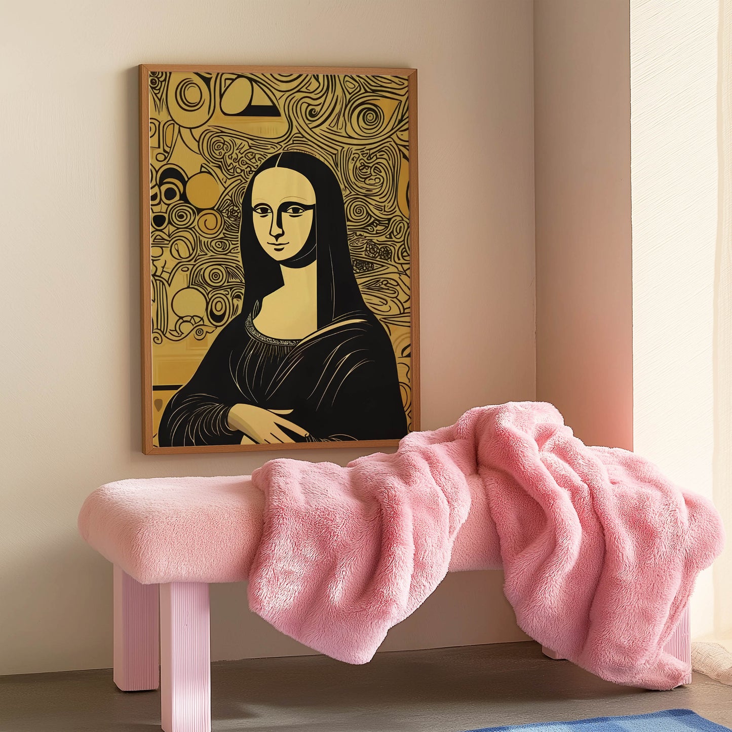 Mona Lisa Klimt Gold