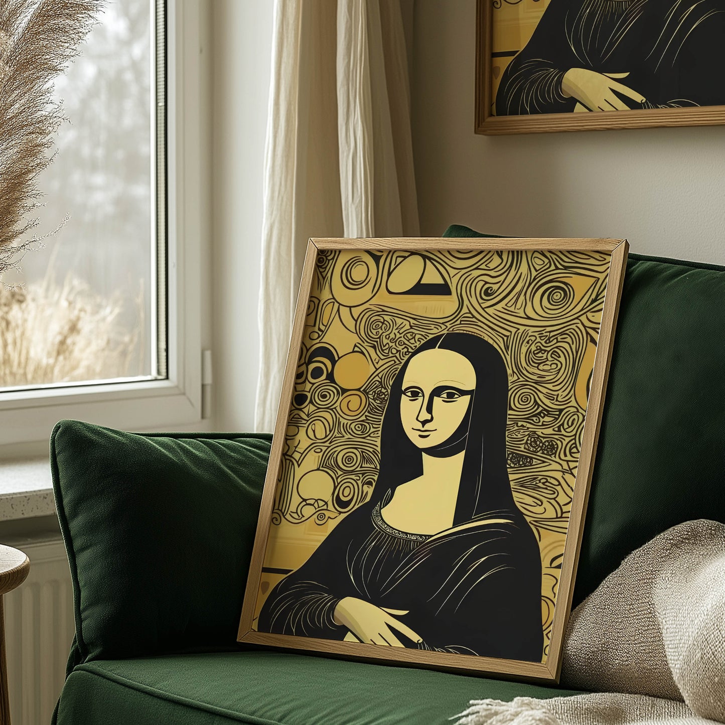 Mona Lisa Klimt Gold