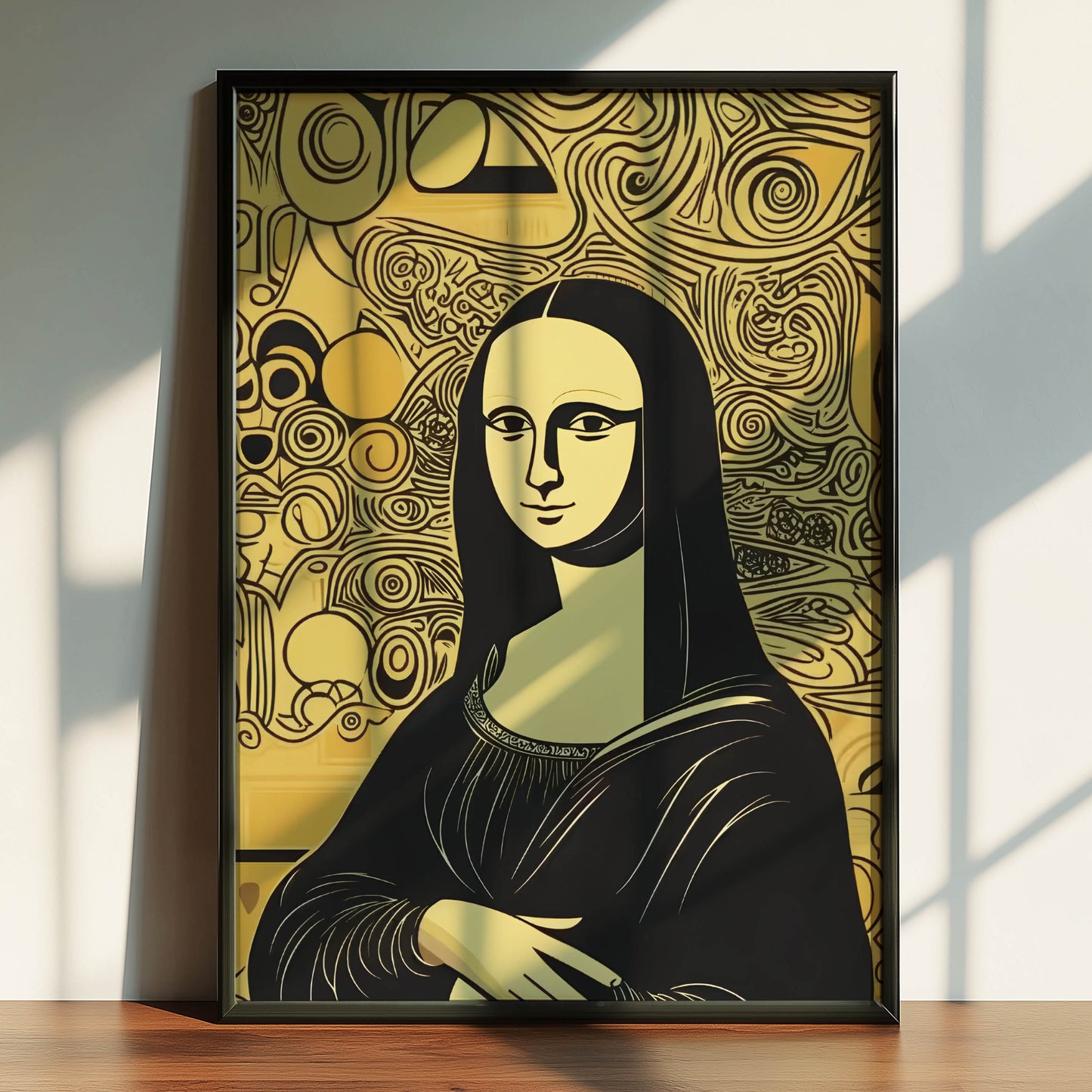 Mona Lisa Klimt Gold