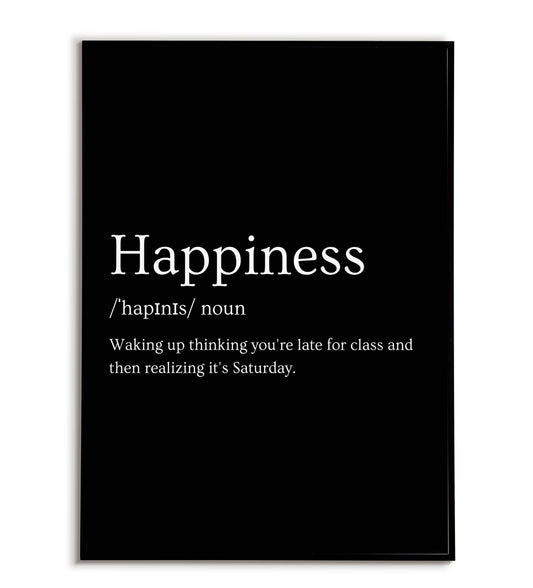 Happiness