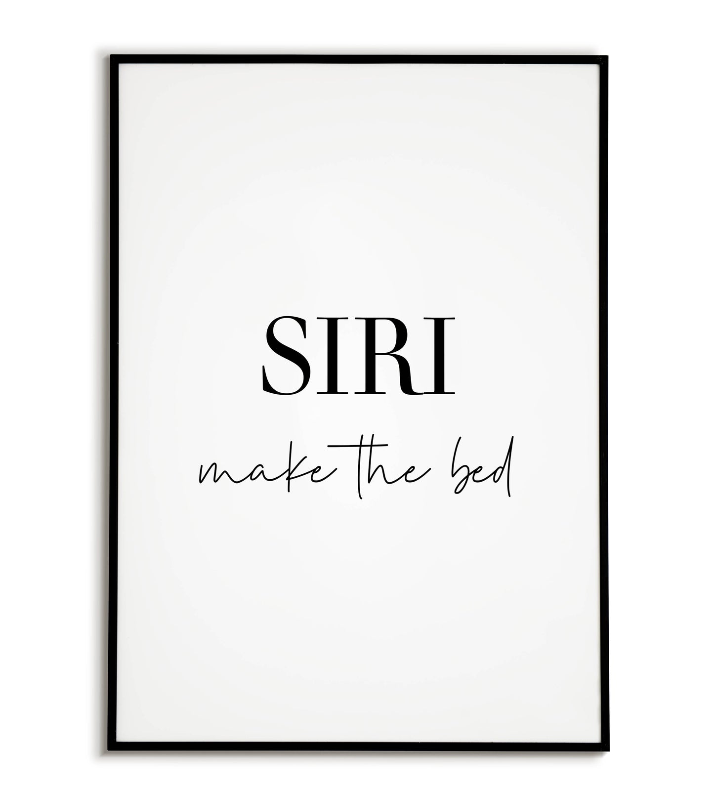 SIRI, make the bed