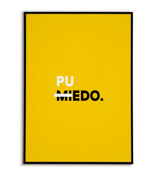 "Puedo" printable inspirational poster in Spanish.