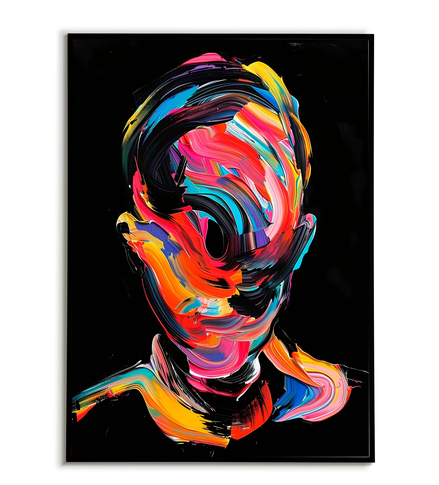 Colorful Abstract Man