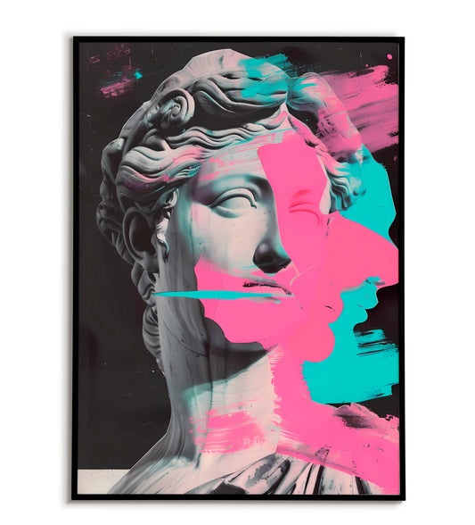 King David Abstract" (1 of 2) abstract portrait