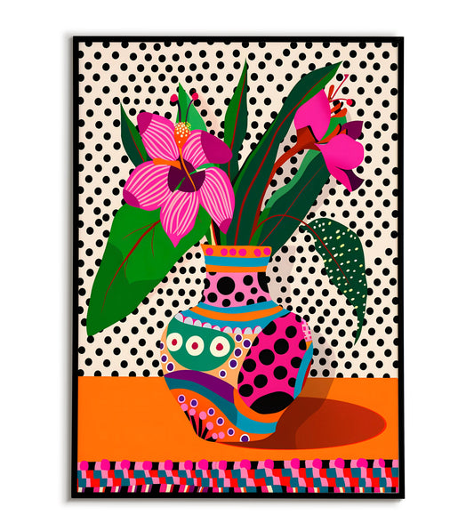 Vase Elegance printable poster. Available for purchase as a physical poster or digital download.